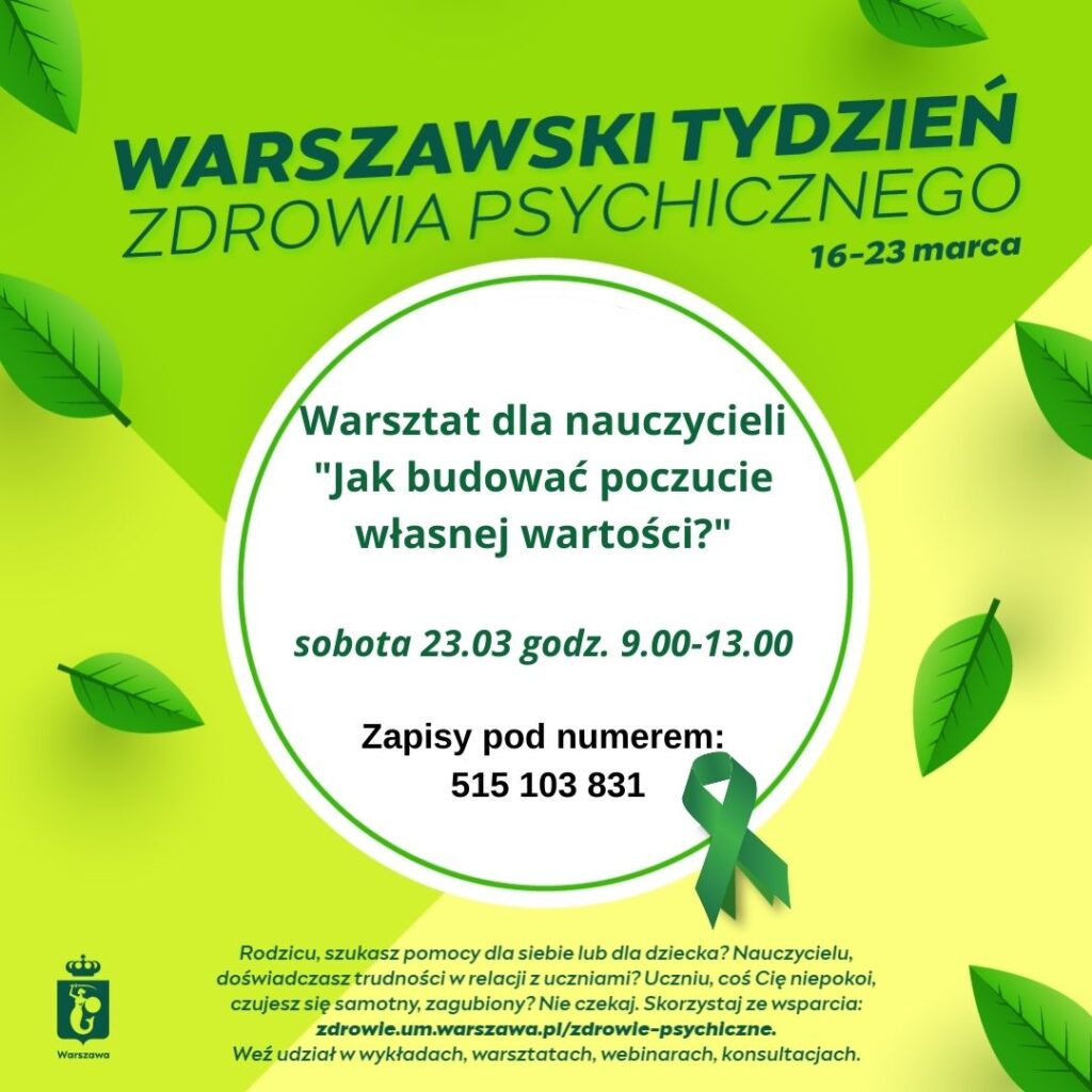 Warszawski Tydzień Zdrowia Psychicznego