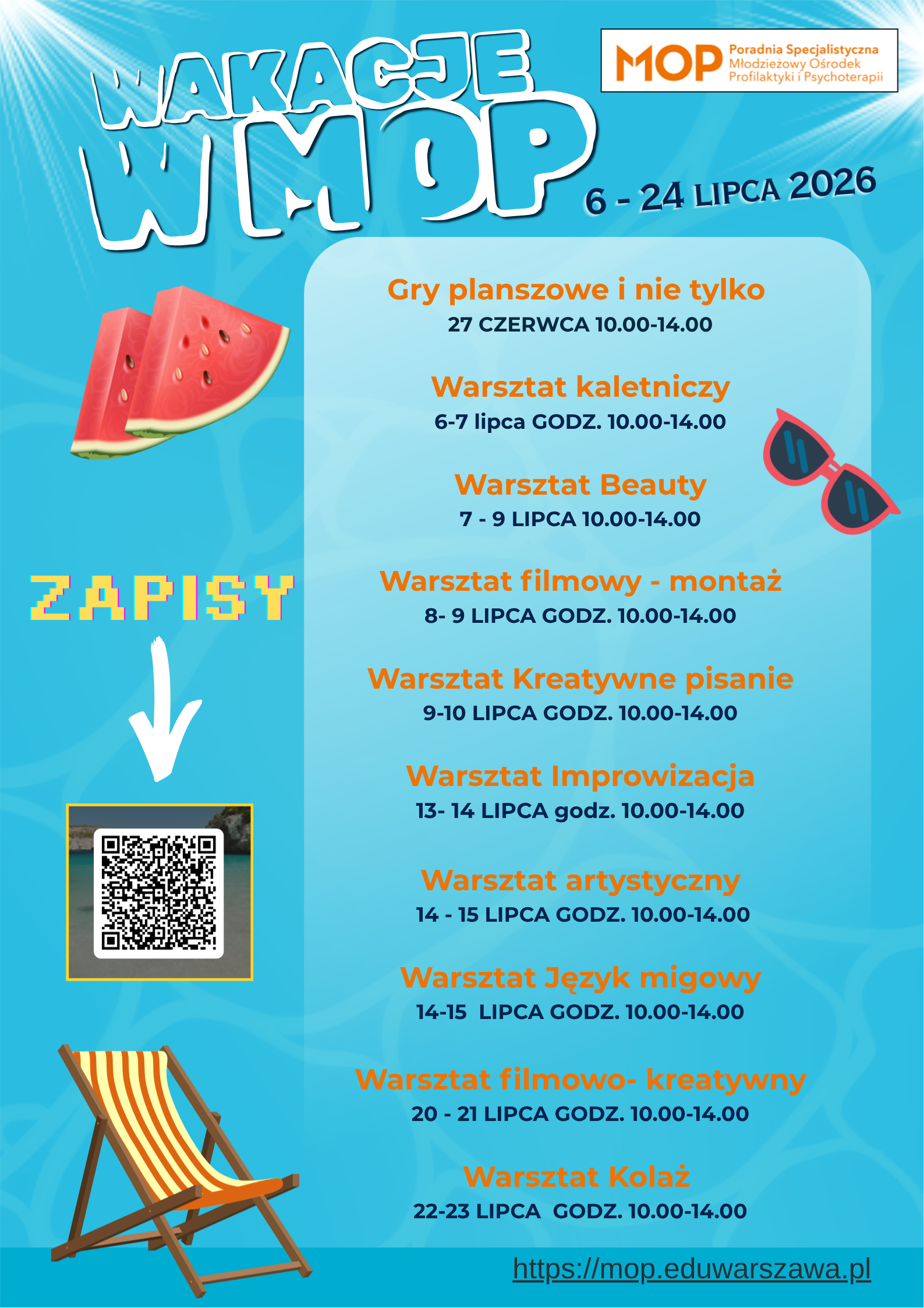 wakacje MOP